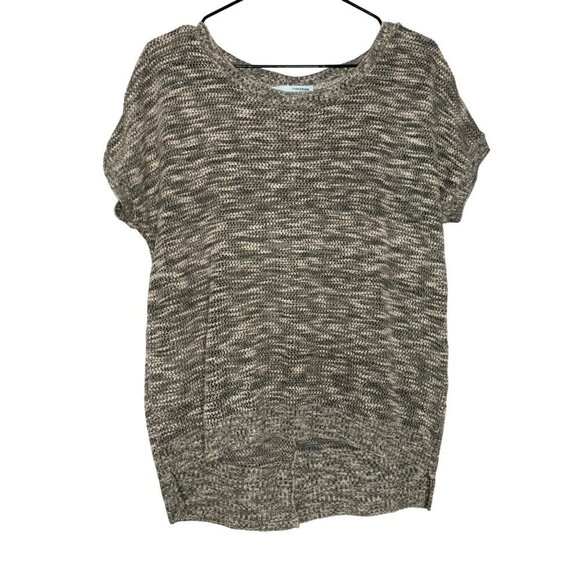 Maurices Y2K Mesh Sheer Open Knit Top Womens M Green Boho Festival Coachella - Picture 1 of 9